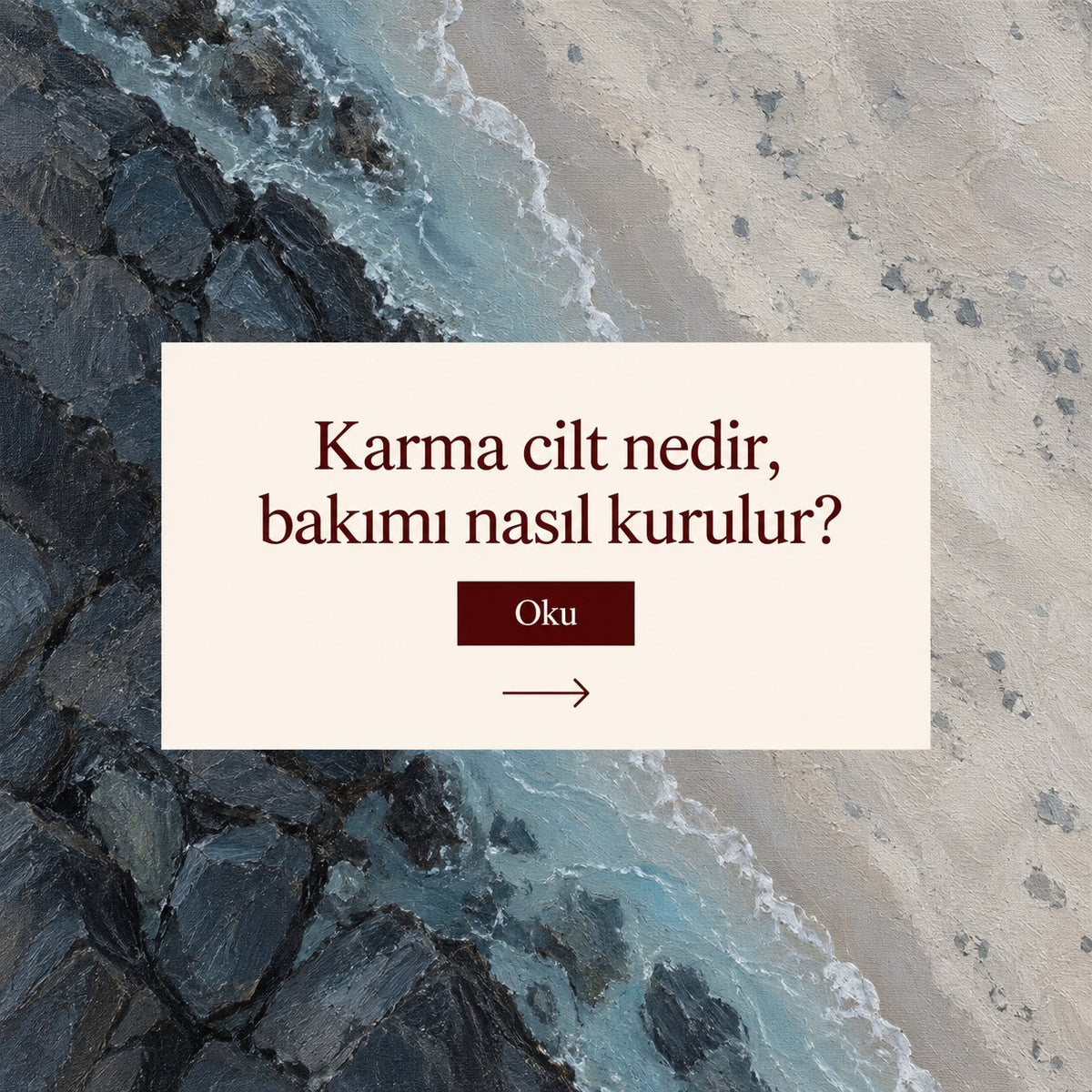 Karma cilt nedir, bakımı nasıl kurulur?