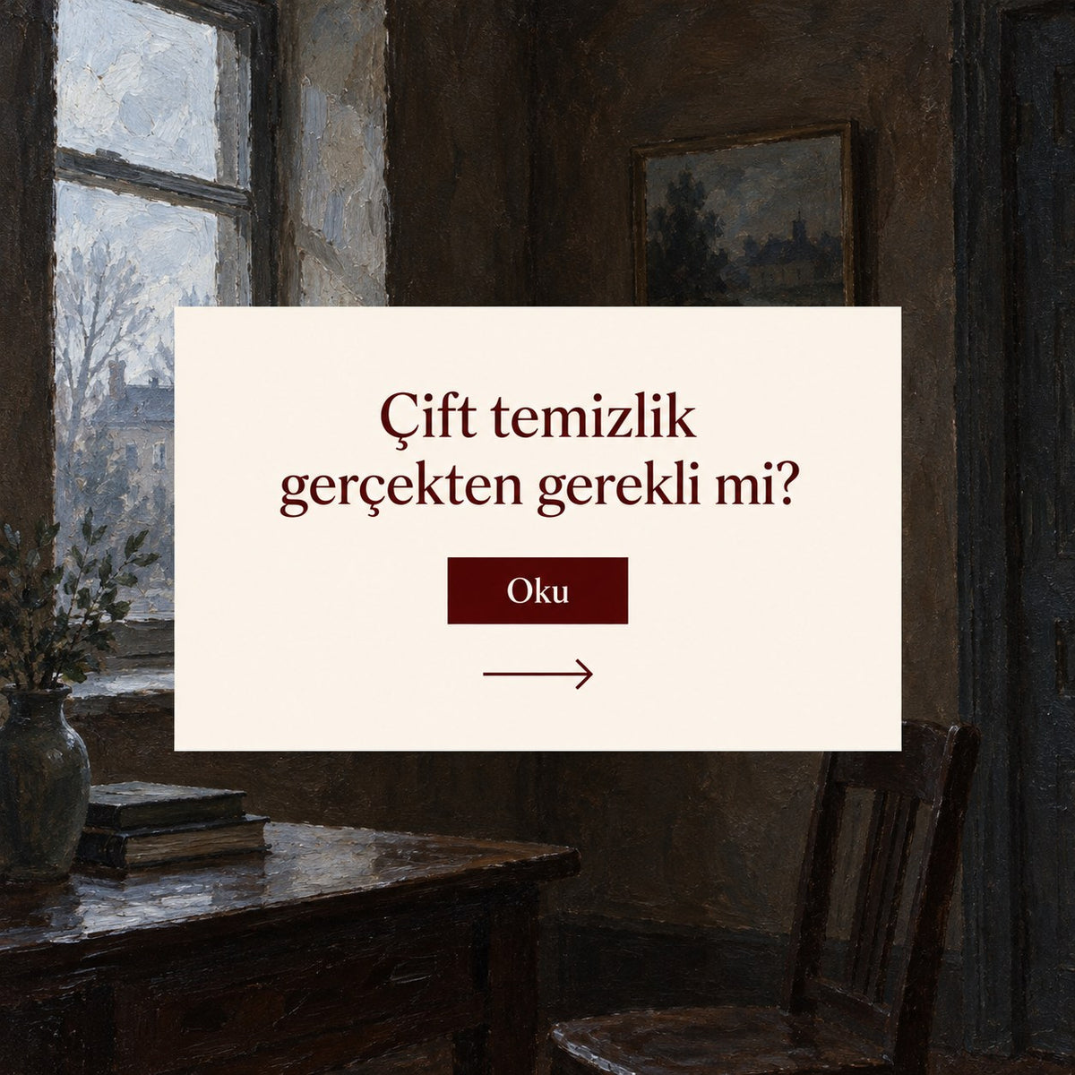 Çift temizlik gerçekten gerekli mi?
