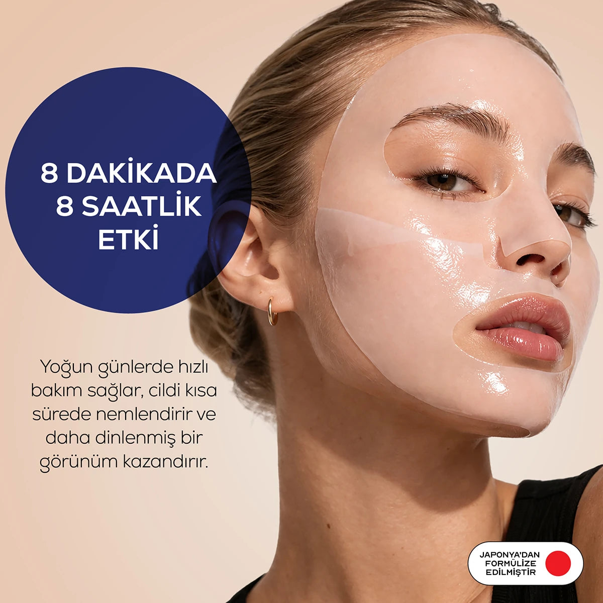 Uyku Maskesi - 8 Dakikada 8 Saat Etkili Kapsül Maske (7 Adet)