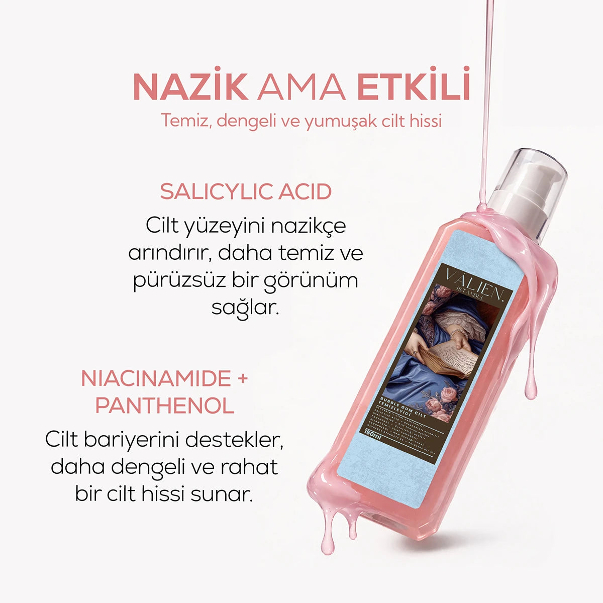 Bubble Gum Yüz Temizleme Jeli (150 ml)