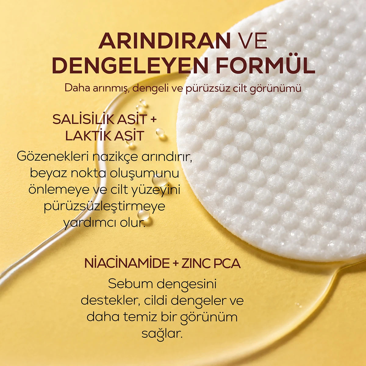 Gözenek Karşıtı & Temizleyici - Toner Pad (60 Adet)