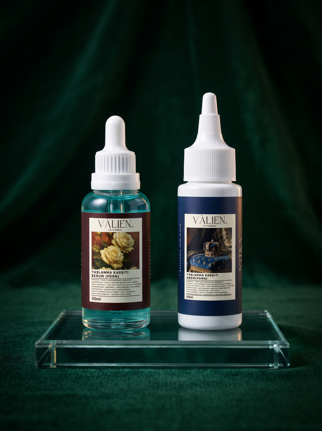 VÀLIEN PDRN İkilisi - Yaşlanma Karşıtı Serum ve Krem Seti
