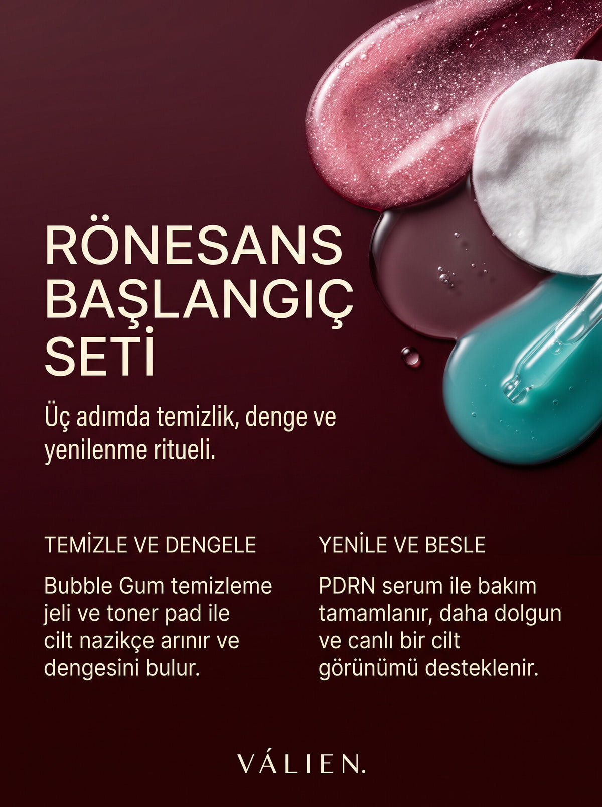 VÁLIEN Rönesans Başlangıç Seti - içerik detayları