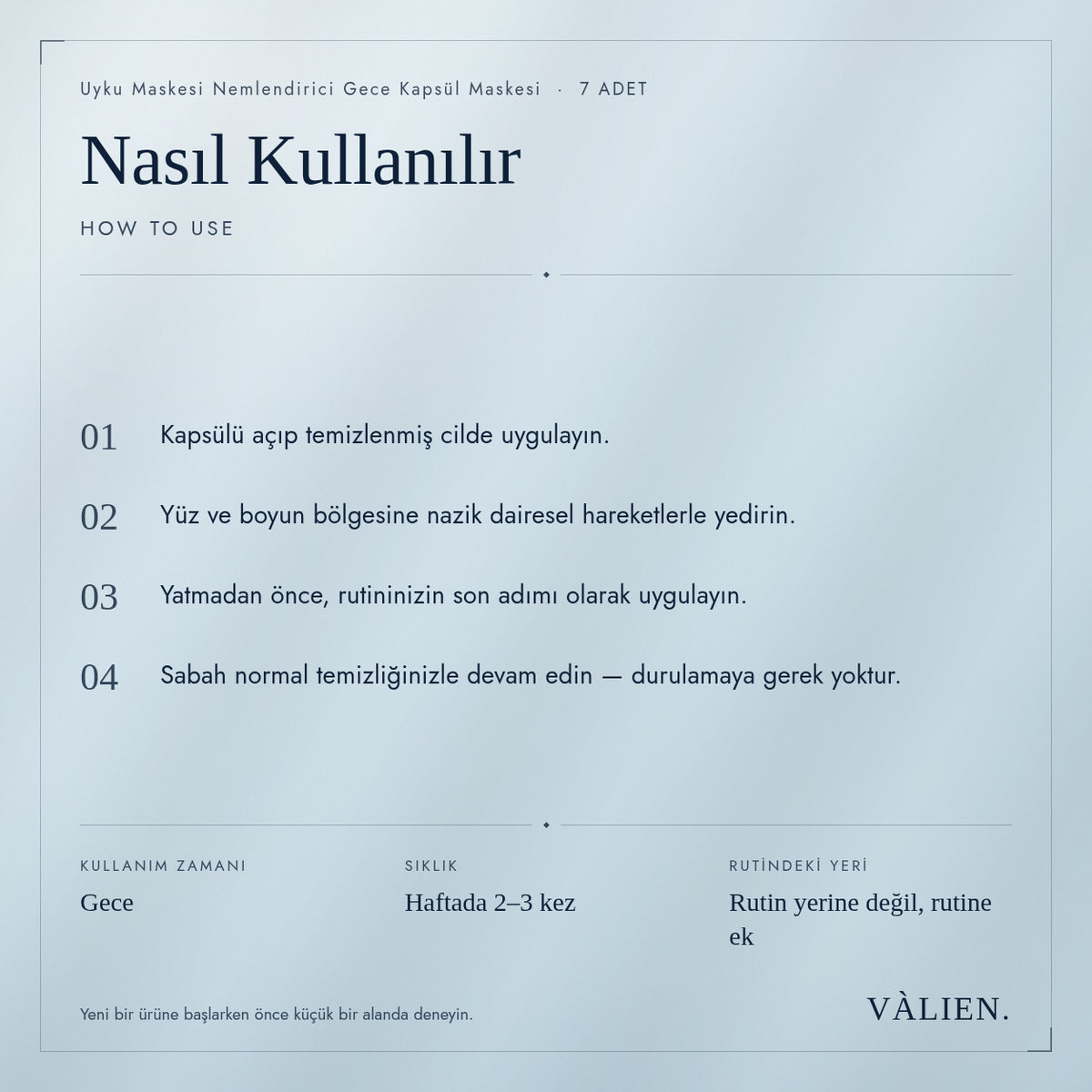 Uyku Maskesi nasıl kullanılır
