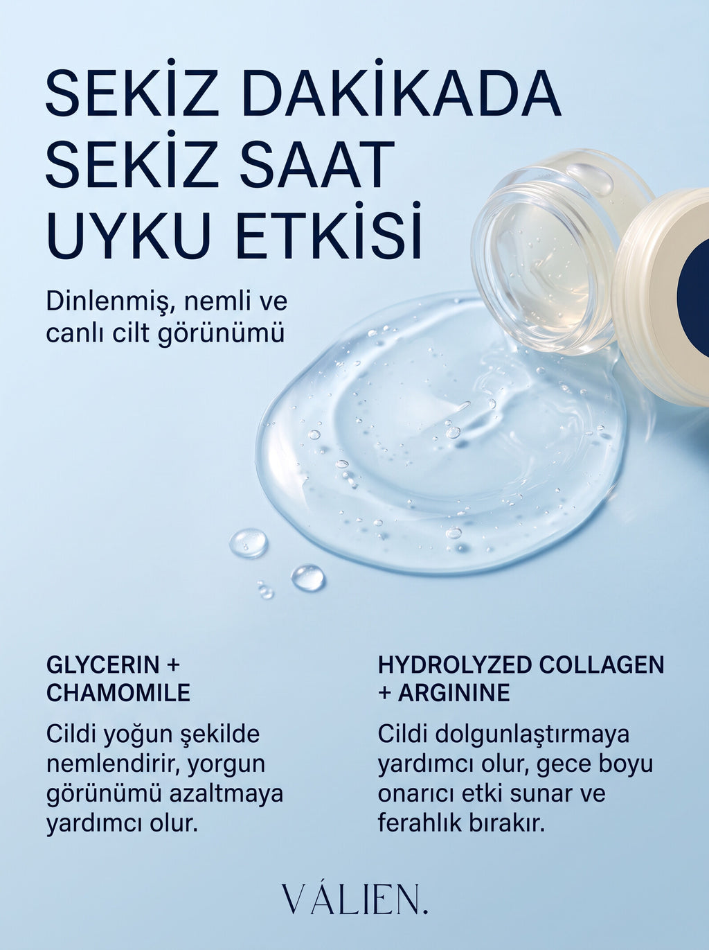 VÁLIEN Uyku Maskesi - içerik detayları