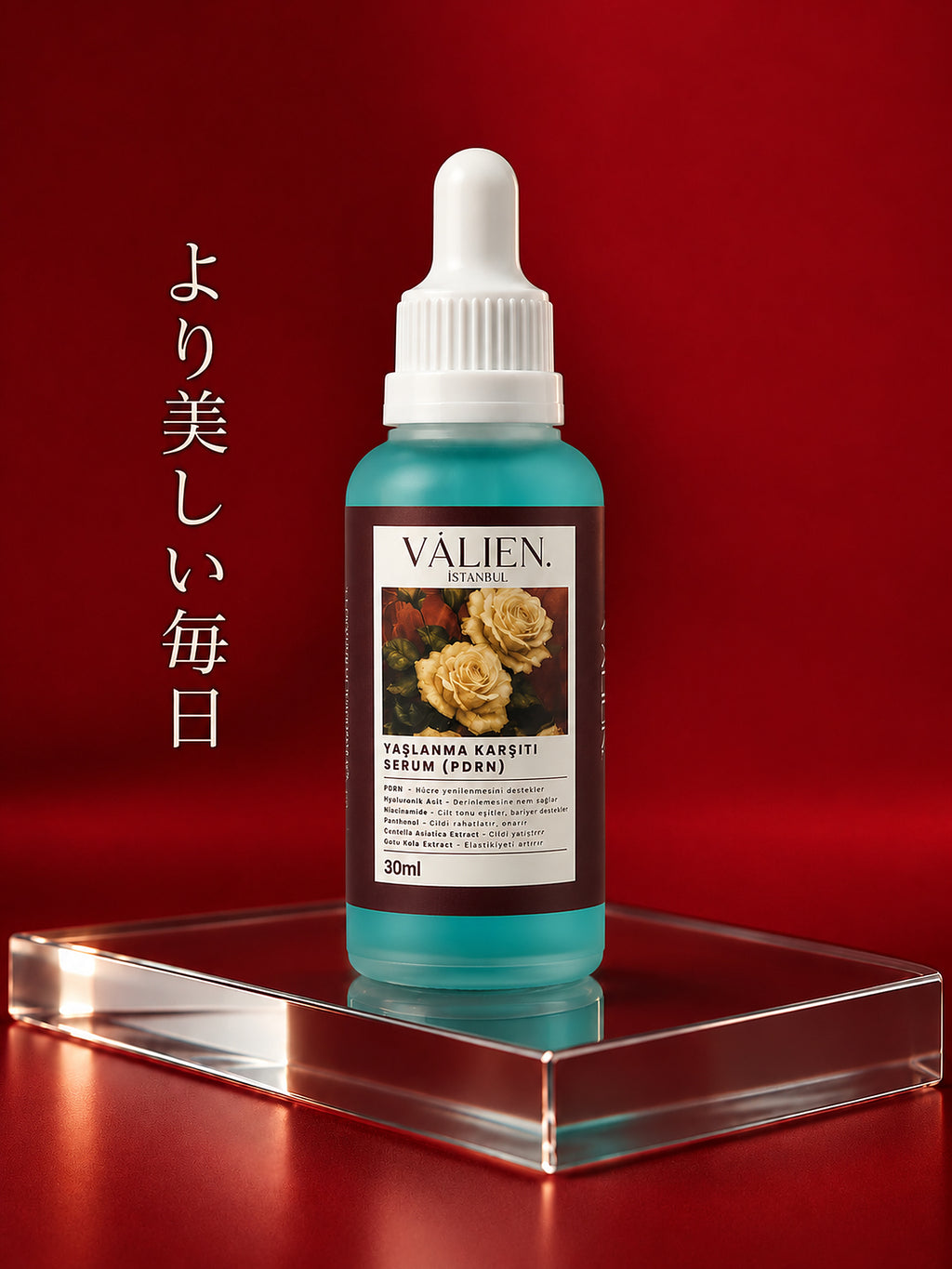 Valien Yaşlanma Karşıtı Serum PDRN Somon DNA 30 ml