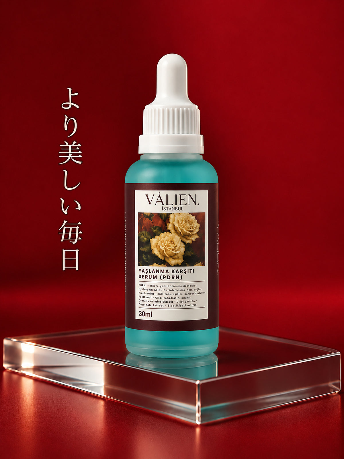Valien Yaşlanma Karşıtı Serum PDRN Somon DNA 30 ml